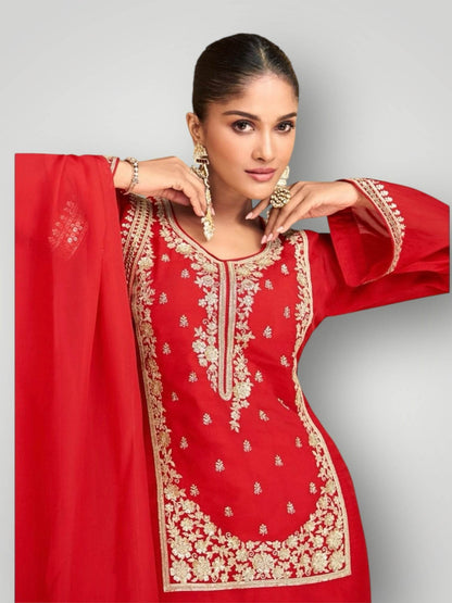 Sharara suit / exclusive designer piece