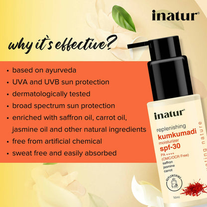 Inatur Kumkumadi Sunscreen SPF 30