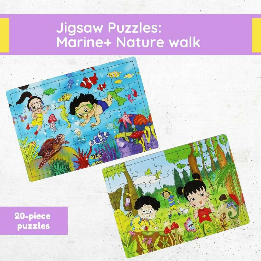 Matoyi Jigsaw Puzzles Combo ? Marine World & Nature Park