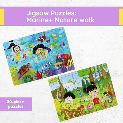 Matoyi Jigsaw Puzzles Combo ? Marine World & Nature Park