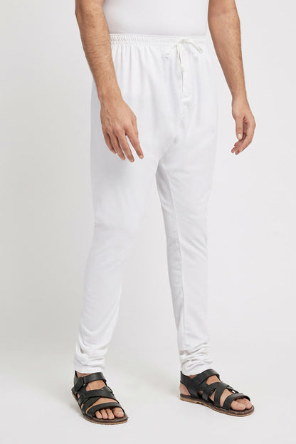 Ethnic India White Churidar for Men