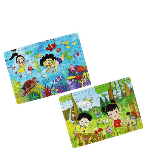 Matoyi Jigsaw Puzzles Combo ? Marine World & Nature Park