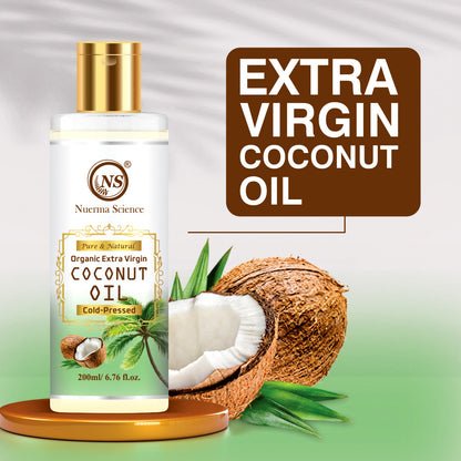 Nuerma Science Coconut Pure Oil: Your Holistic Elixir for Body and Hair