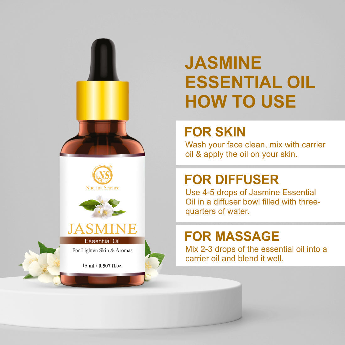 Nuerma Science Jasmine Essential Oil