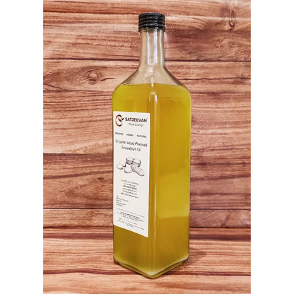 Satjeevan Organic Wood-Pressed Groundnut Oil
