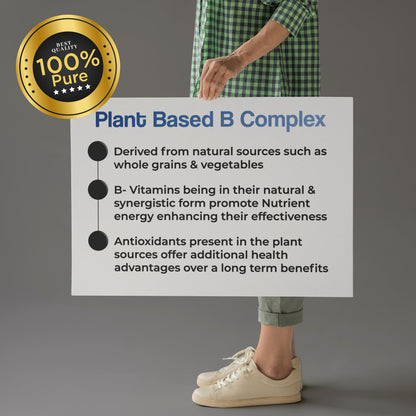 Health Veda Organics Plant Based B-Complex Tablets
