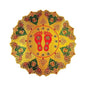 Stickerbazaar Micro Golden Embossing Rangoli Stickers