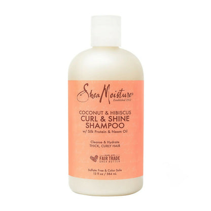 Shea Moisture Coconut & Hibiscus Curl & Shine Shampoo