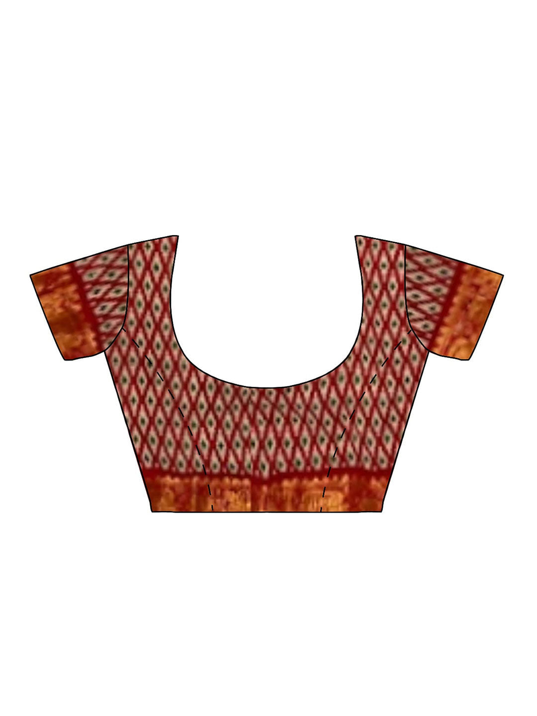 Tikhi Imli Ethnic Motifs Printed Cotton Ready to Wear Saree
