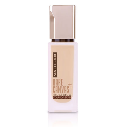Matt Look Bare Canvas Hydra Foundation - Peach Glow