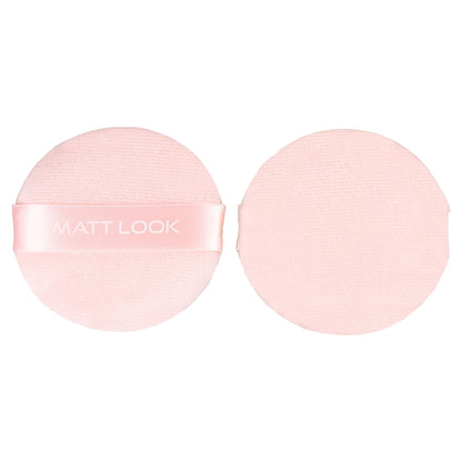 Matt Look Round Pillows Powder Pink Puff - Pack Of 2