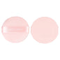 Matt Look Round Pillows Powder Pink Puff - Pack Of 2