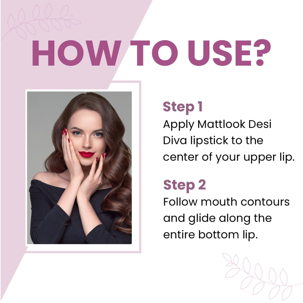 Matt Look Desi Diva HD Matte Lipstick - Daring Maroon-13