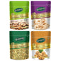 Happilo Premium Californian Almonds, Whole Cashews, Raisins & Walnuts Inshell Combo