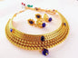 Blue Kemp Antique Necklace Set