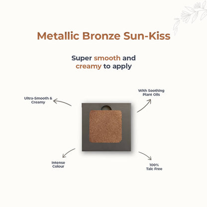 Disguise Satin Smooth Eyeshadow Squares - Metallic Bronze Sun-Kiss 204
