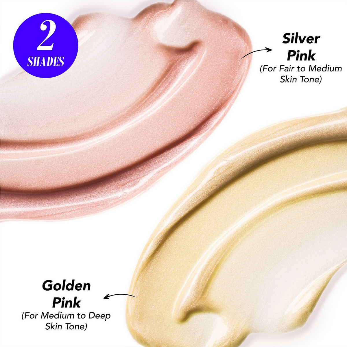 Blue Heaven Prime & Shine Flawless lluminating Primer & Strobe Cream - Silver Pink