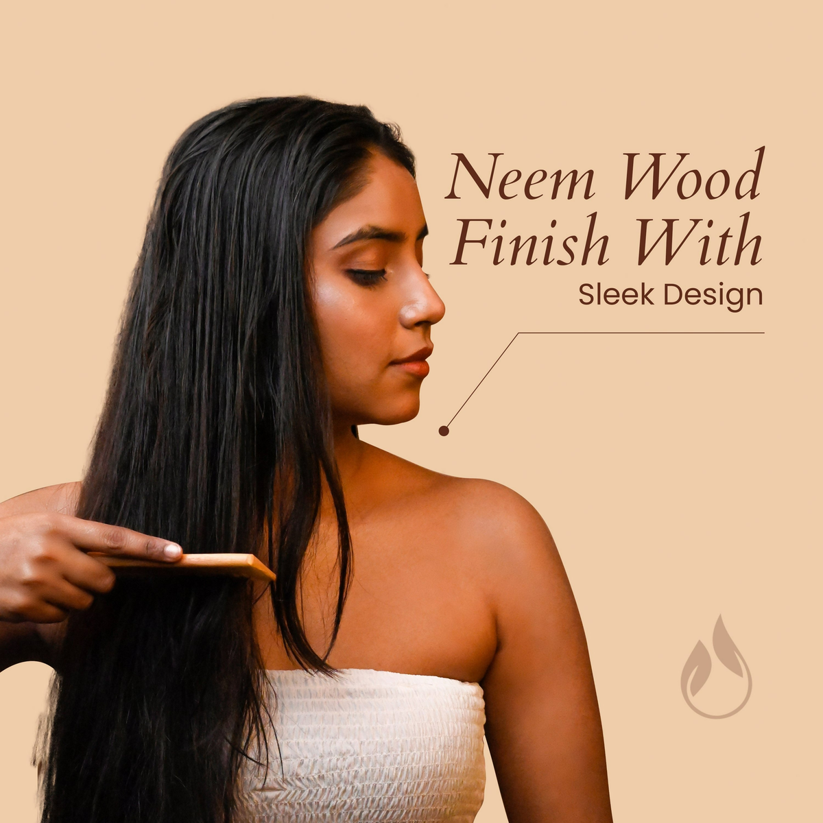 Panash Prasadana Neem Hair Comb