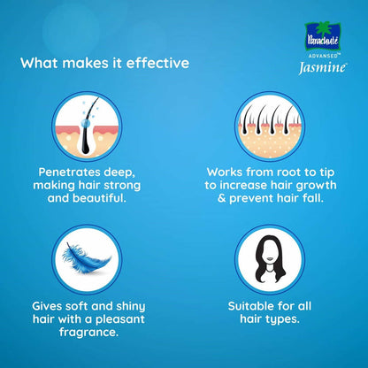 Parachute Advansed Jasmine Non-Sticky Coconut Hair Oil