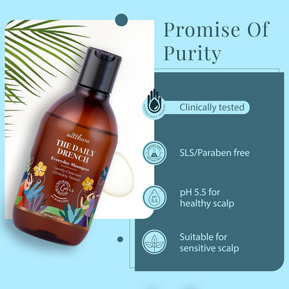 Satthwa The Daily Drench Everyday Mild Shampoo