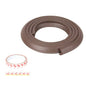 Safe-O-Kid Unique High Density L-Shaped 2 Mtr Long Medium Edge Guard Strips -L.Brown