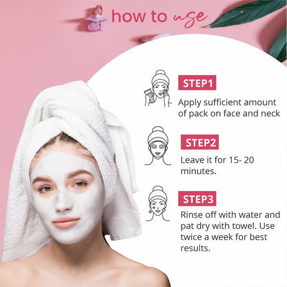 Globus Naturals Anti Acne Glycolic & 1 % Salicylic Acid Face Pack, For Acne Prone & Oily Skin