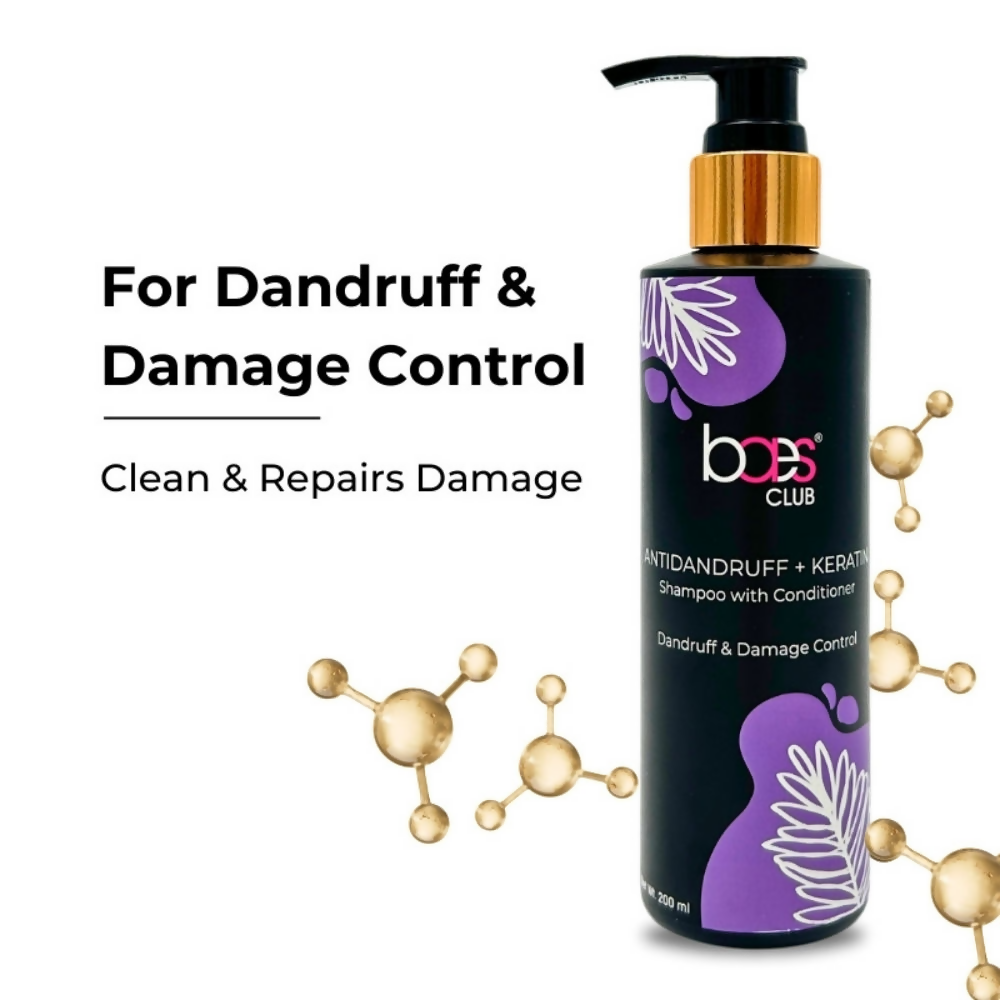 Baes Club Anti Dandruff + Keratin Shampoo