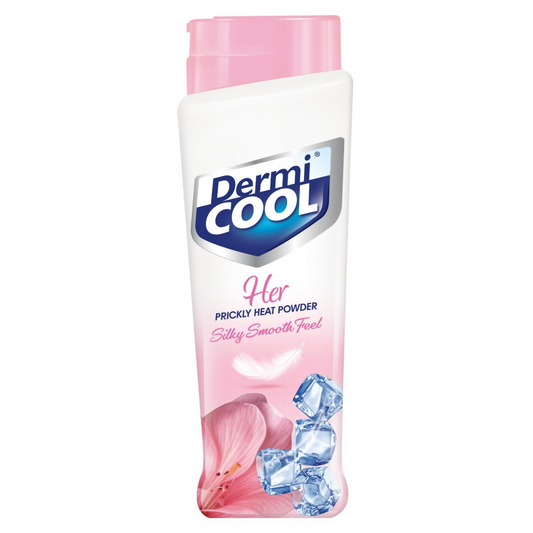 Dermi Cool Her Prickly Heat Powder With Silky Smooth Feel