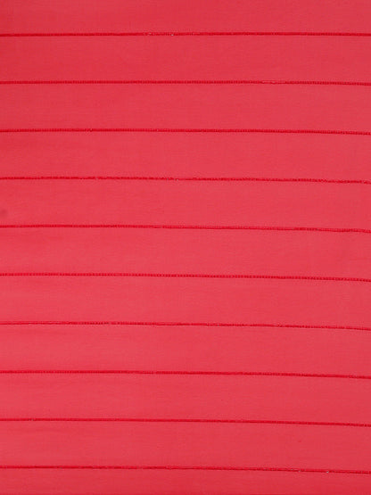 Tikhi Imli Red Striped Saree