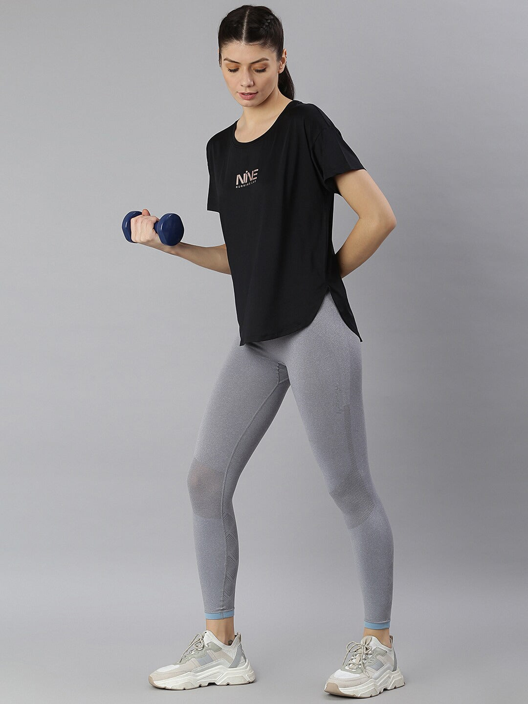 MKH Typography Extended Sleeves Dri-FIT Sports T-shirt