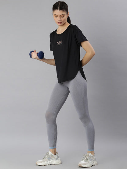 MKH Typography Extended Sleeves Dri-FIT Sports T-shirt