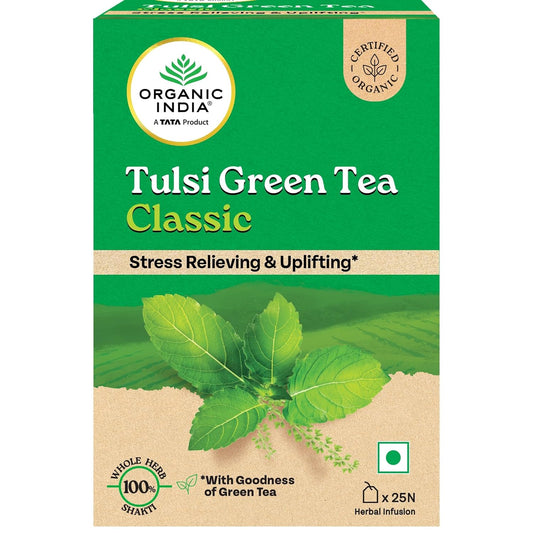 Organic India Tulsi Green Tea Classic 25 Tea bags