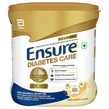 Ensure Diabetes Care Powder Vanilla Flavour - Sugar Free Health Drink
