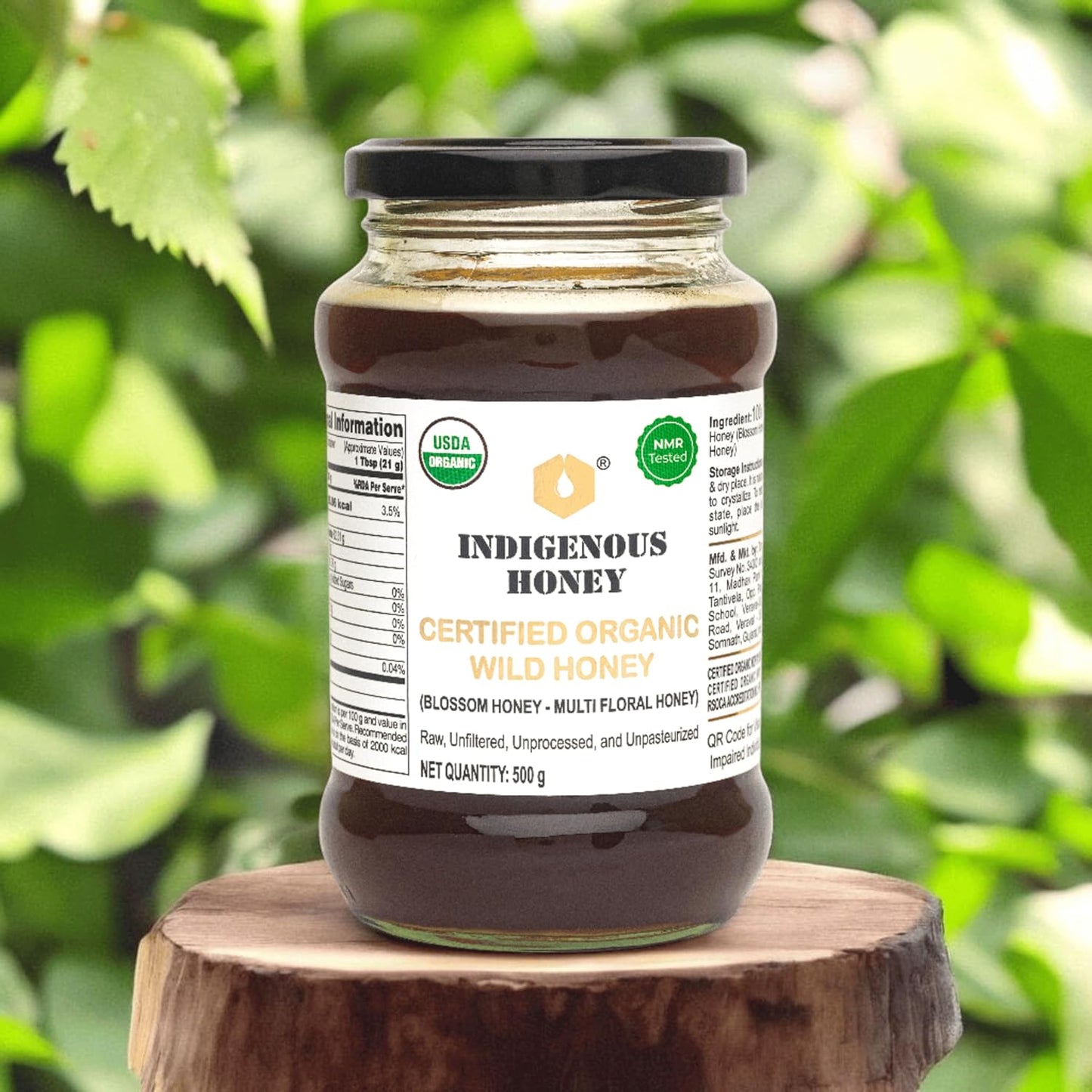 Indigenous Honey Raw Organic Honey Unprocessed Unfiltered Unpasteurized Pure Natural Original Honey