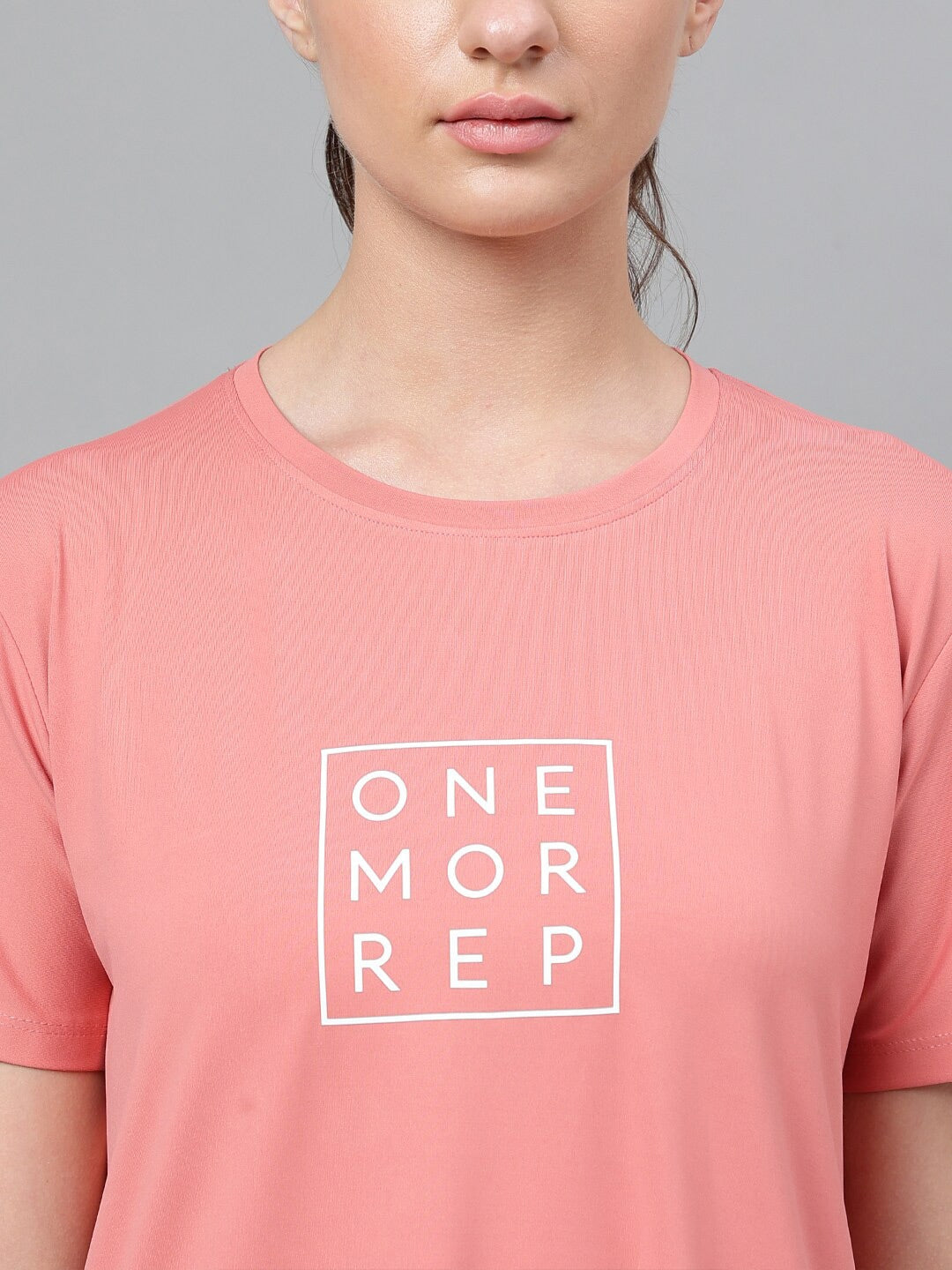 MKH Typography Printed Dri-FIT Relaxed Fit T-shirt