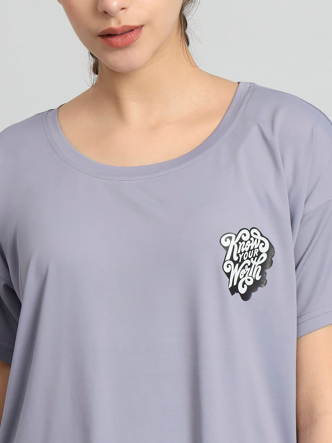 MKH Drop-Shoulder Sleeves Relaxed Fit Dri-FIT T-shirt