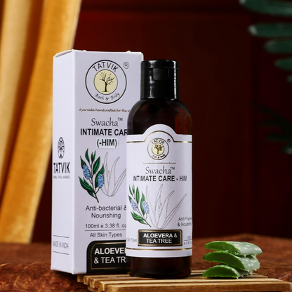 Tatvik Ayurveda Swacha Intimate Care Him (Aloevera & Tea Tree)