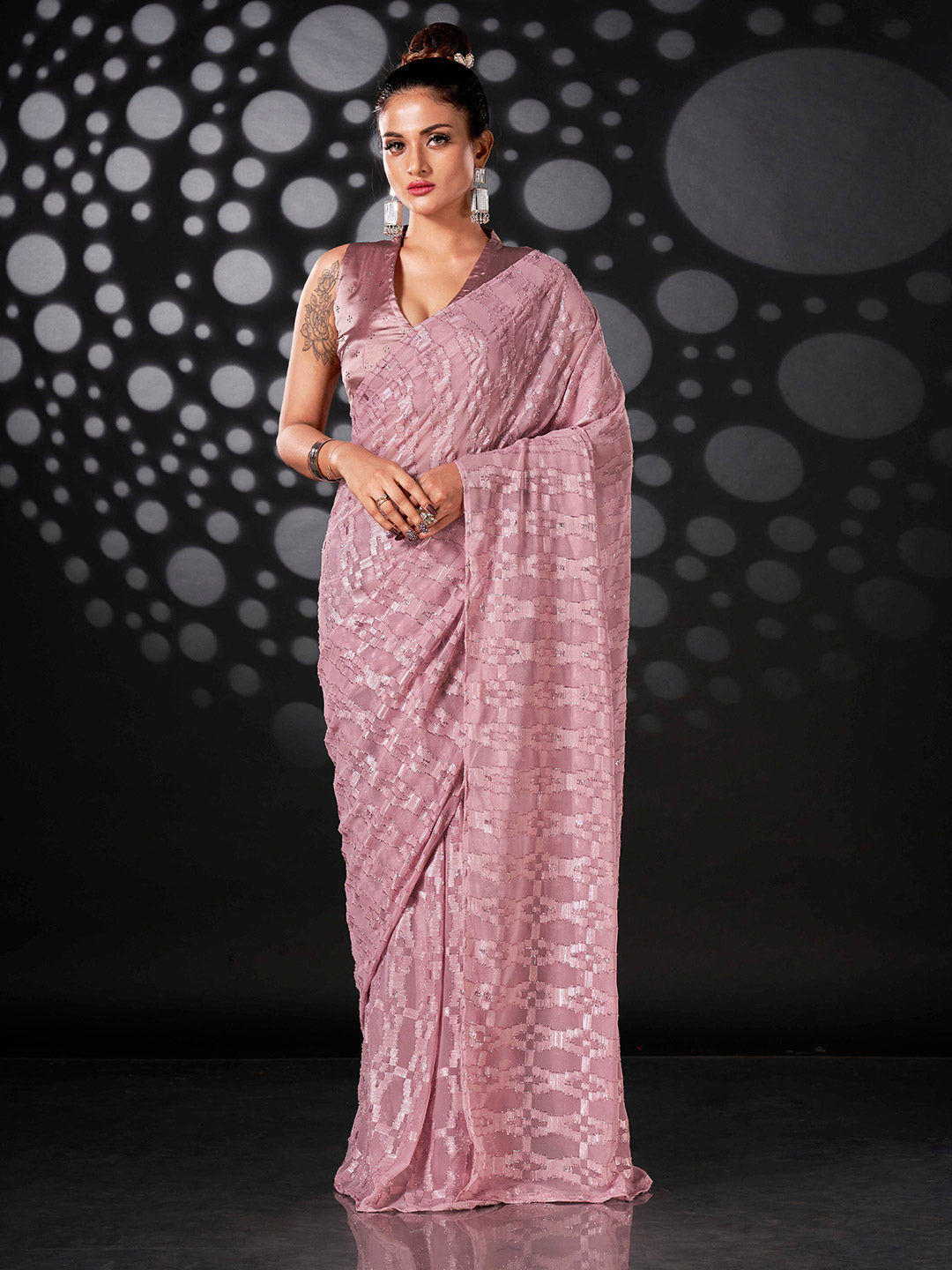 Tikhi Imli Embellished Saree