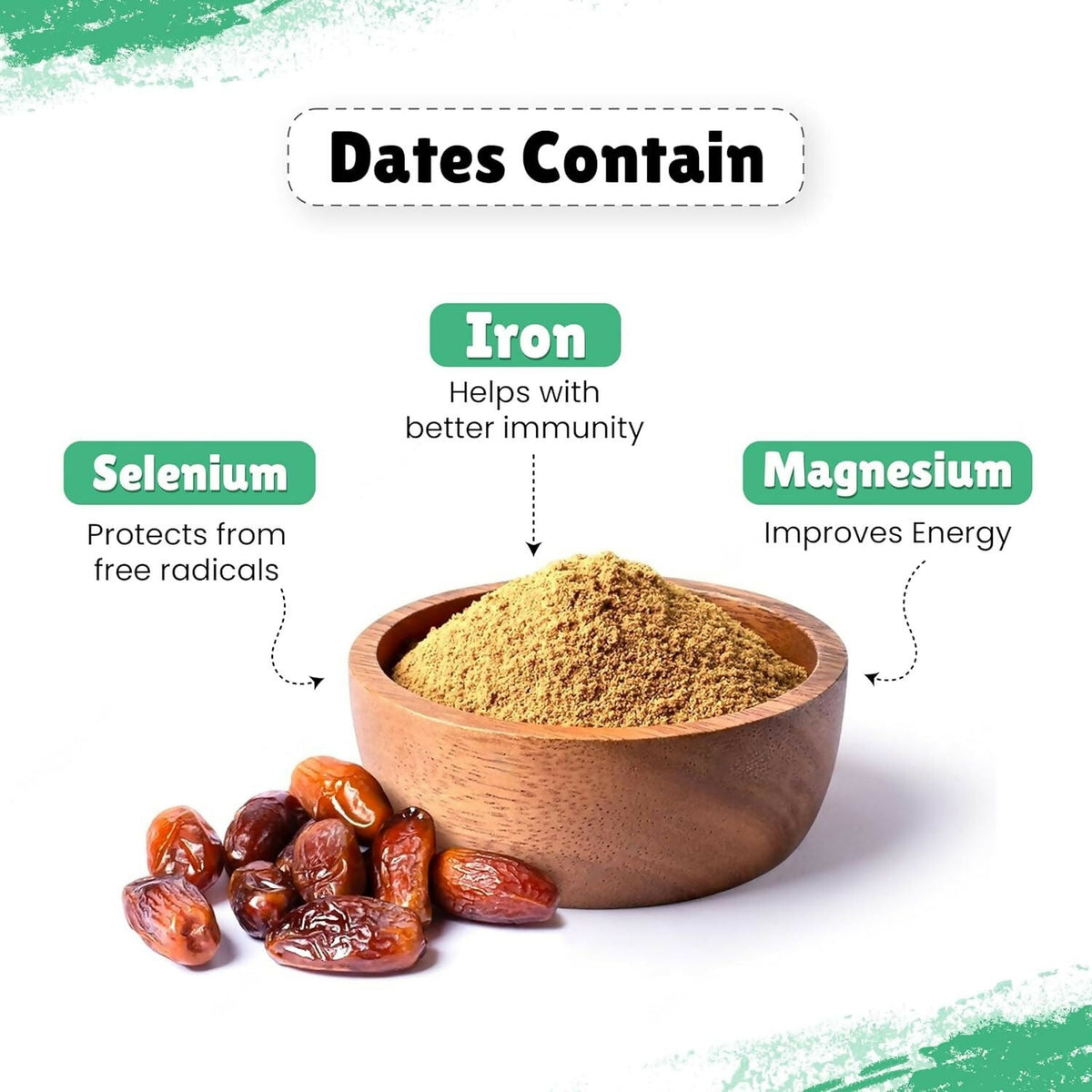 Little Joys 100% Natural Dates Powder, Strengthens Bones & Improves Digestion
