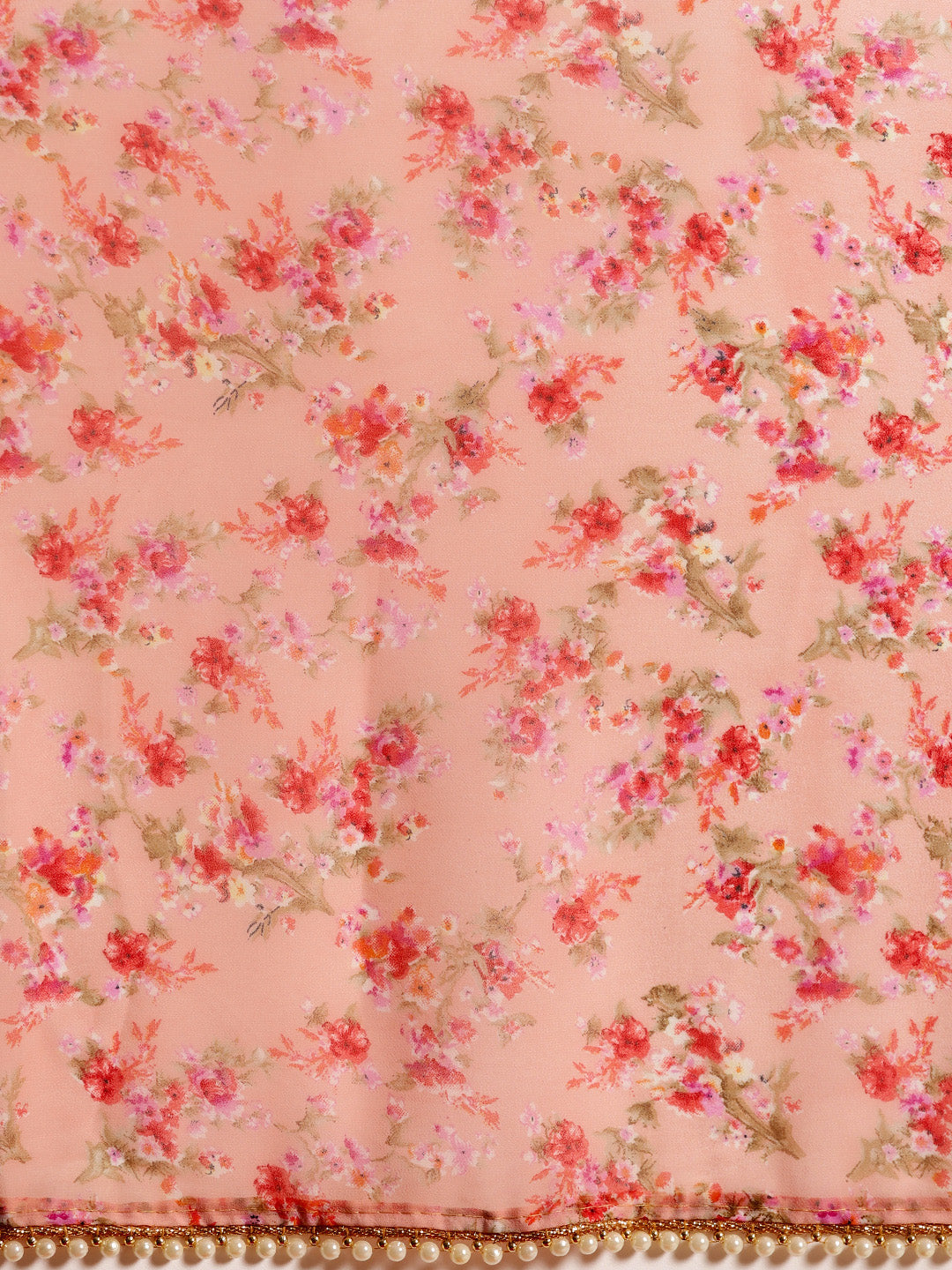 Tikhi Imli Pink Printed Saree