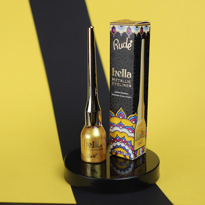 Rude Cosmetics Hella Metallic Eyeliner - Citrine