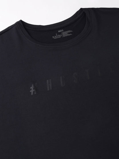 MKH Typography Printed Extended Sleeves Dri-FIT Relaxed Fit T-shirt