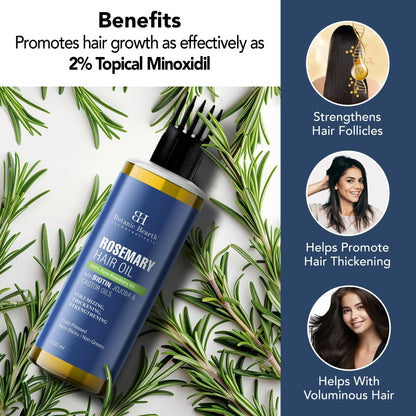 Botanic Hearth 100% Pure Rosemary Oil for Hair Growth