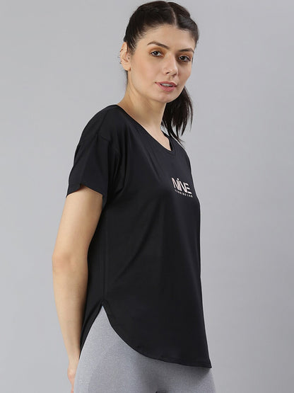 MKH Typography Extended Sleeves Dri-FIT Sports T-shirt
