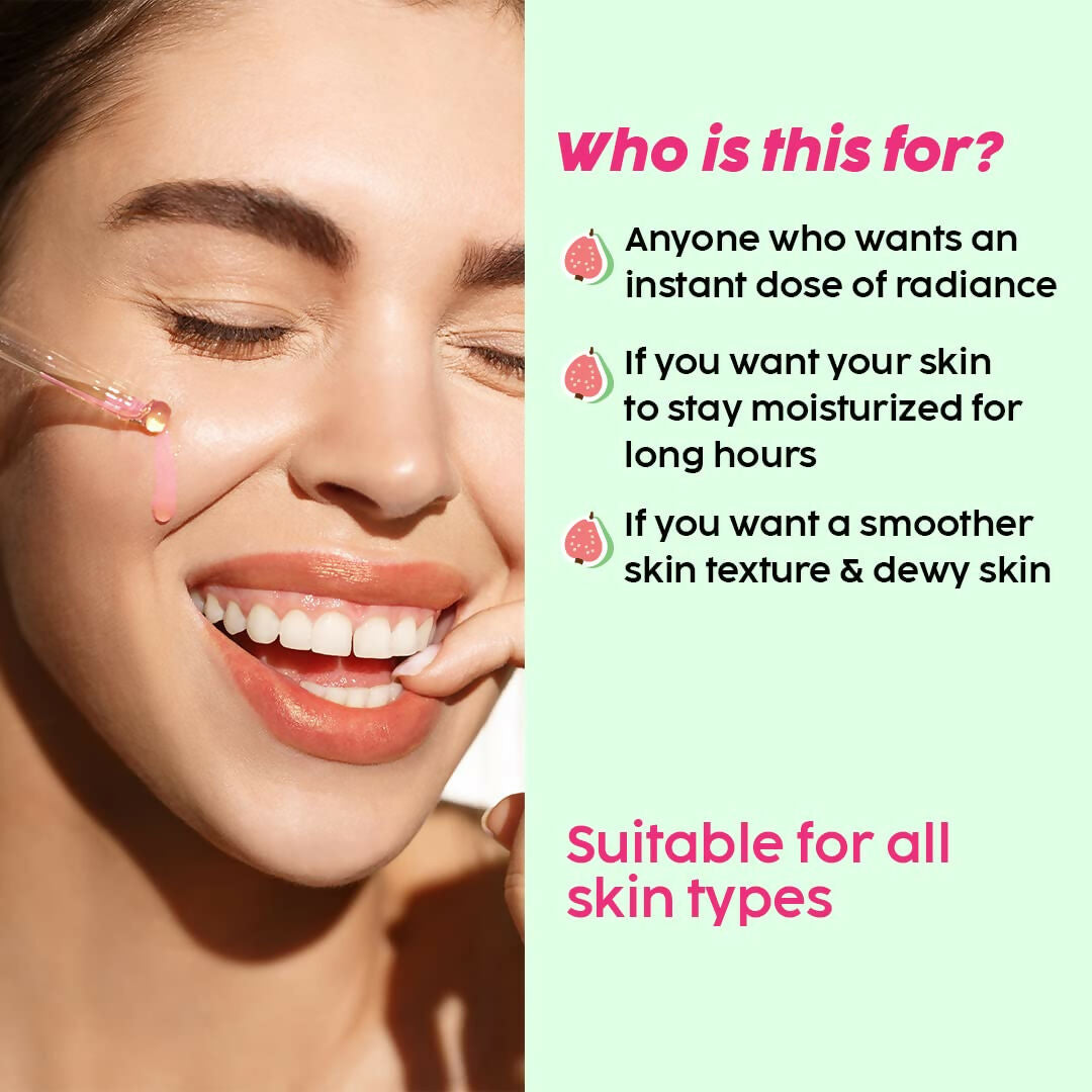 PLIX The Plant Fix SPF 50+ Guava Glow Sunscreen & 10% Vitamin C Guava Face Serum