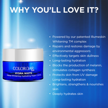 Colorbar Hydra White Intense Whitening Night Cream
