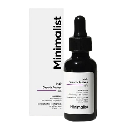 Minimalist Hair Growth Actives 18% Hair Serum