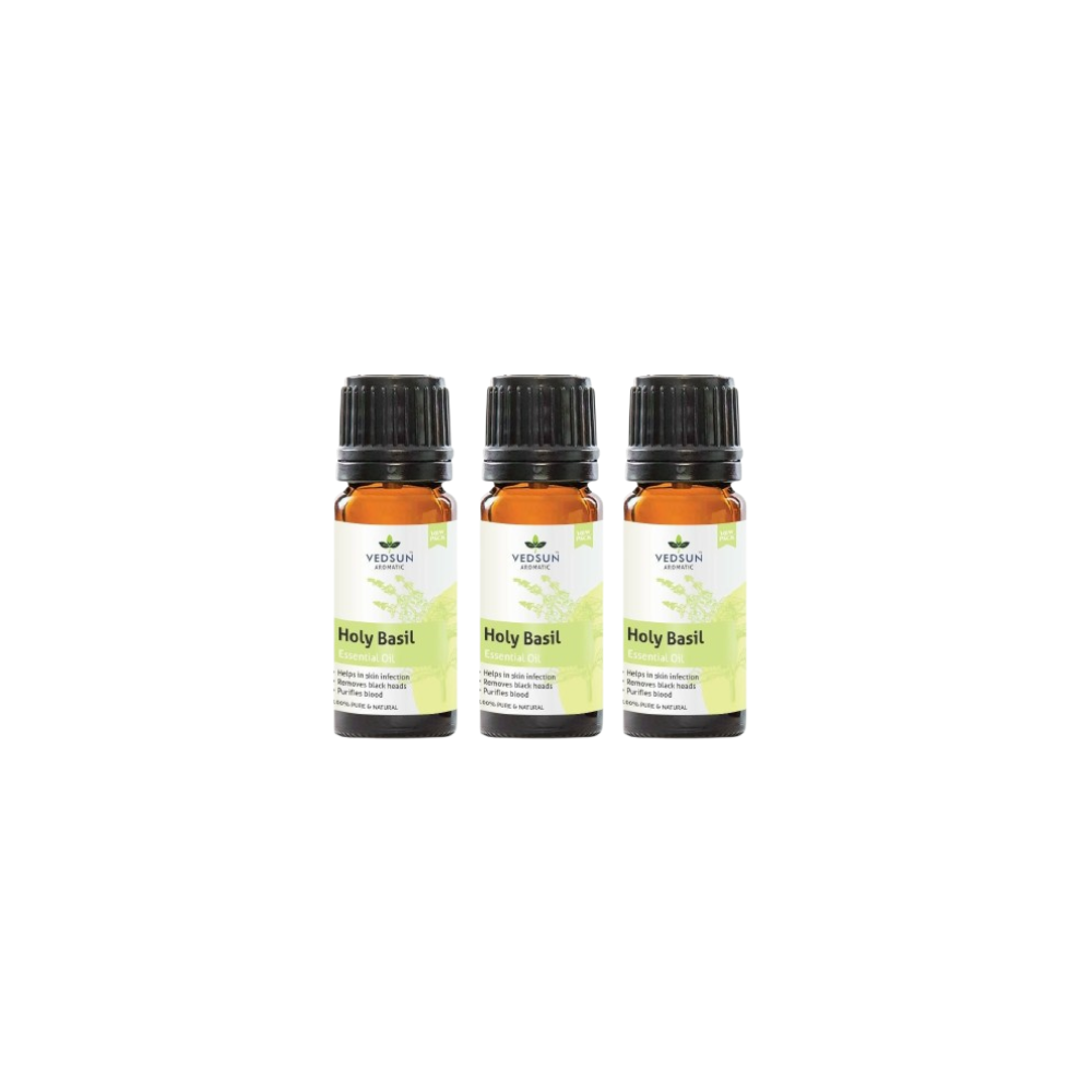 Vedsun Naturals Tulsi/Holy Basil Oil Pure & Organic for Skin