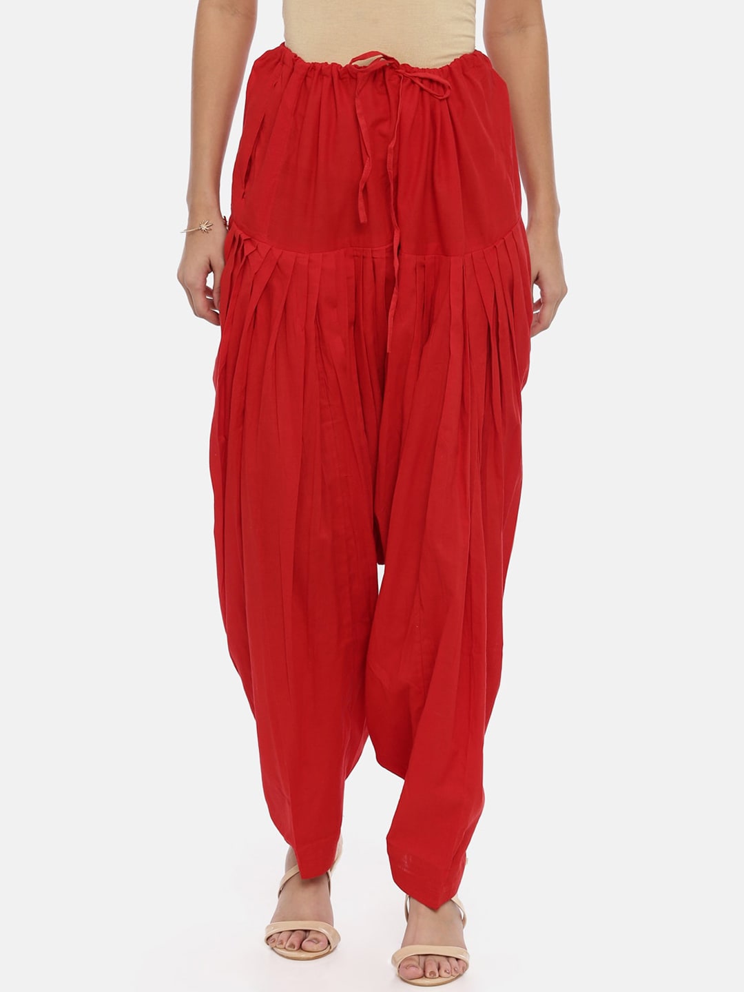 Souchii Red Solid Patiala