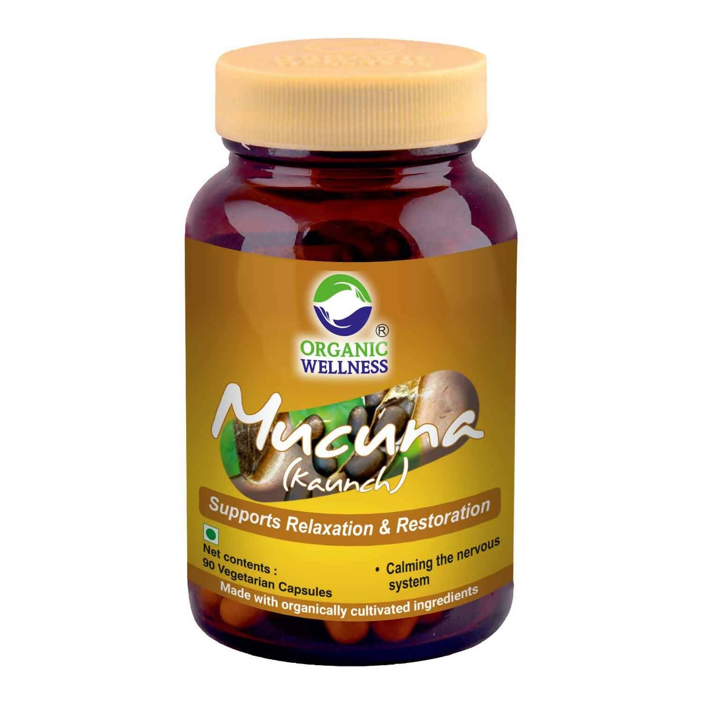 Organic Wellness Kapikachhu Vegetarian Capsules